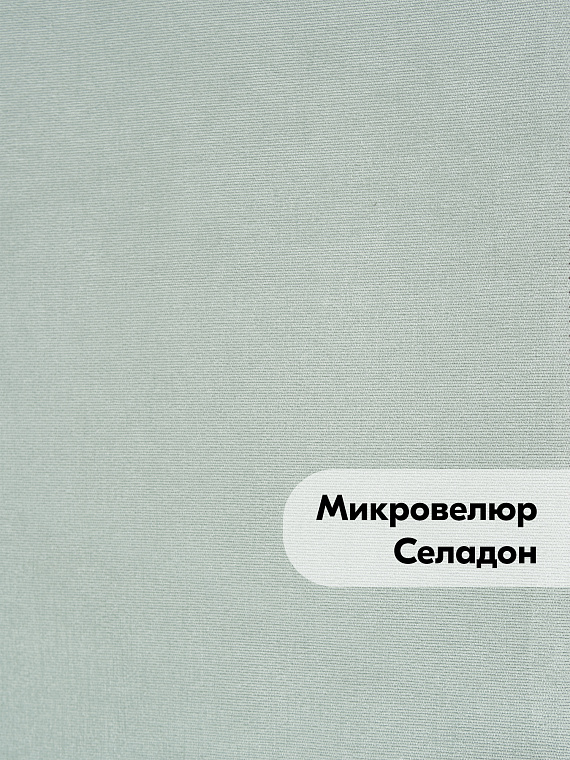Кровать Premium Bay (Микровелюр, селадон)